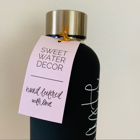 Sold Sweet Water Namaste Water Bottle HandLetter - Picture 2 of 8